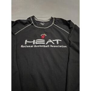 Miami Heat Men's Size Xl Longsleeve Black Shirt